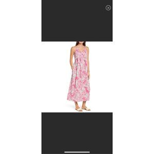 Gibson Tropical Patterned Dress